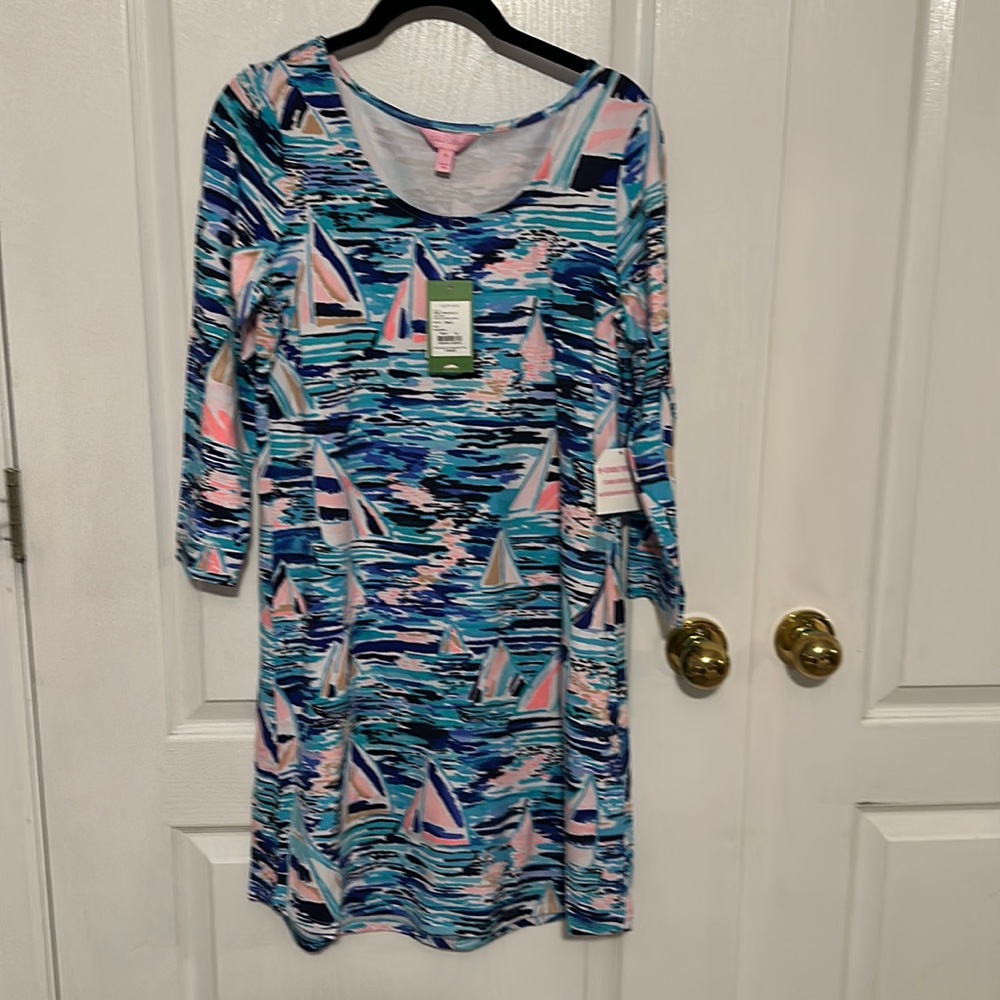 NWT Lilly Pulitzer 3/4 sleeve Tammy dress